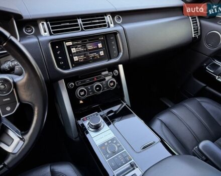 Черный Ленд Ровер Рендж Ровер, объемом двигателя 2.99 л и пробегом 240 тыс. км за 28500 $, фото 77 на Automoto.ua