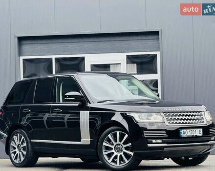 Черный Ленд Ровер Рендж Ровер, объемом двигателя 4.37 л и пробегом 188 тыс. км за 43000 $, фото 16 на Automoto.ua