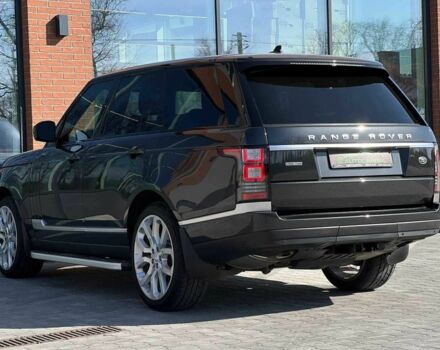 Черный Ленд Ровер Рендж Ровер, объемом двигателя 3 л и пробегом 145 тыс. км за 35500 $, фото 5 на Automoto.ua