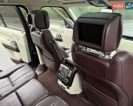 Чорний Ленд Ровер Рендж Ровер, об'ємом двигуна 5 л та пробігом 162 тис. км за 39999 $, фото 38 на Automoto.ua