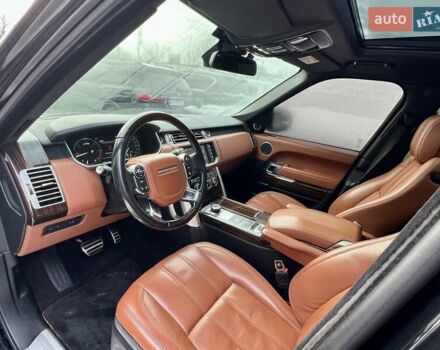 Чорний Ленд Ровер Рендж Ровер, об'ємом двигуна 4.37 л та пробігом 199 тис. км за 44900 $, фото 23 на Automoto.ua