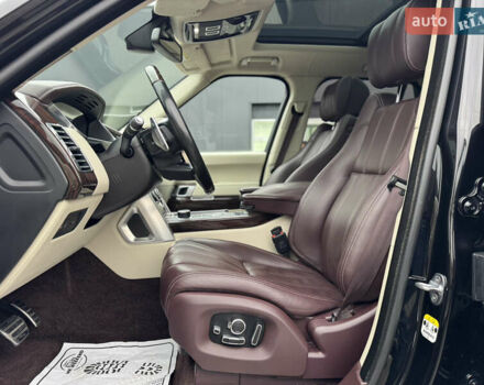 Черный Ленд Ровер Рендж Ровер, объемом двигателя 4.37 л и пробегом 188 тыс. км за 43000 $, фото 53 на Automoto.ua