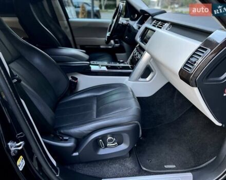 Чорний Ленд Ровер Рендж Ровер, об'ємом двигуна 4.37 л та пробігом 186 тис. км за 38500 $, фото 20 на Automoto.ua