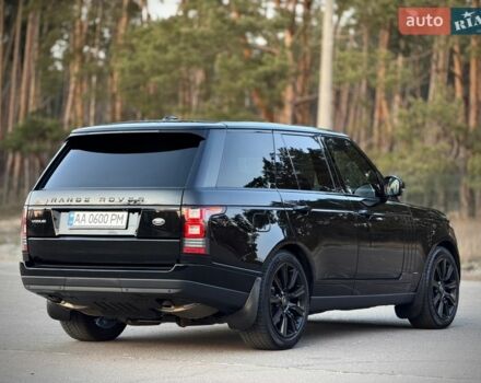 Черный Ленд Ровер Рендж Ровер, объемом двигателя 2.99 л и пробегом 240 тыс. км за 28500 $, фото 18 на Automoto.ua