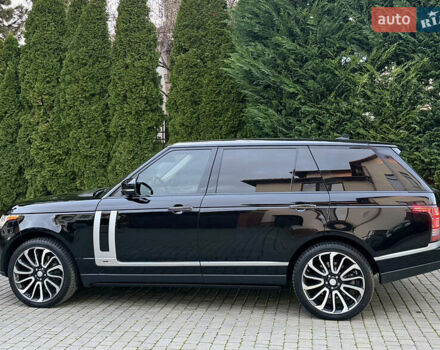 Черный Ленд Ровер Рендж Ровер, объемом двигателя 5 л и пробегом 155 тыс. км за 39900 $, фото 4 на Automoto.ua