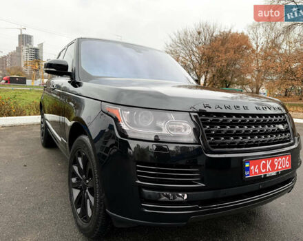 Черный Ленд Ровер Рендж Ровер, объемом двигателя 3 л и пробегом 210 тыс. км за 35800 $, фото 5 на Automoto.ua
