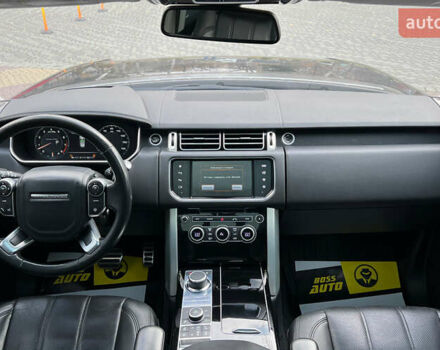 Черный Ленд Ровер Рендж Ровер, объемом двигателя 5 л и пробегом 167 тыс. км за 30650 $, фото 13 на Automoto.ua