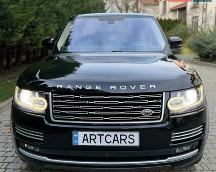Черный Ленд Ровер Рендж Ровер, объемом двигателя 5 л и пробегом 155 тыс. км за 39900 $, фото 6 на Automoto.ua
