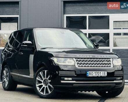 Черный Ленд Ровер Рендж Ровер, объемом двигателя 4.37 л и пробегом 188 тыс. км за 43000 $, фото 1 на Automoto.ua