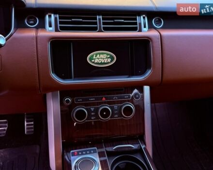 Черный Ленд Ровер Рендж Ровер, объемом двигателя 5 л и пробегом 185 тыс. км за 43000 $, фото 9 на Automoto.ua