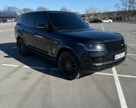 Черный Ленд Ровер Рендж Ровер, объемом двигателя 4.37 л и пробегом 205 тыс. км за 34999 $, фото 1 на Automoto.ua