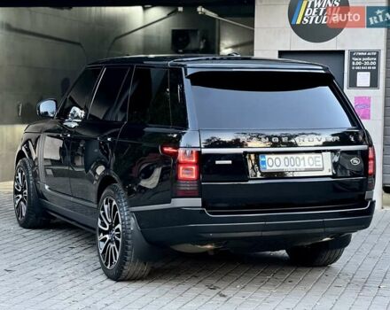 Чорний Ленд Ровер Рендж Ровер, об'ємом двигуна 4.37 л та пробігом 186 тис. км за 38500 $, фото 9 на Automoto.ua
