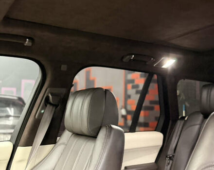 Черный Ленд Ровер Рендж Ровер, объемом двигателя 4.37 л и пробегом 198 тыс. км за 38999 $, фото 22 на Automoto.ua