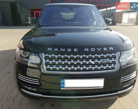 Черный Ленд Ровер Рендж Ровер, объемом двигателя 3 л и пробегом 46 тыс. км за 55000 $, фото 2 на Automoto.ua