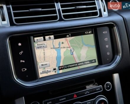 Черный Ленд Ровер Рендж Ровер, объемом двигателя 2.99 л и пробегом 240 тыс. км за 28500 $, фото 86 на Automoto.ua