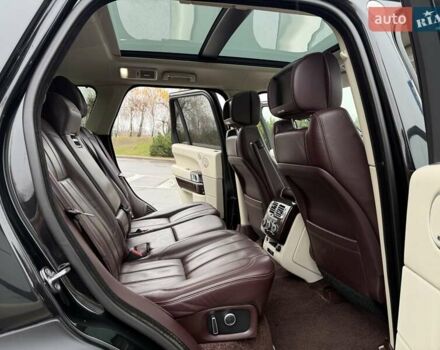 Чорний Ленд Ровер Рендж Ровер, об'ємом двигуна 5 л та пробігом 162 тис. км за 39999 $, фото 35 на Automoto.ua