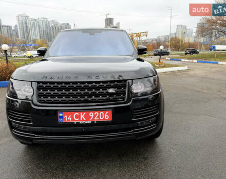 Черный Ленд Ровер Рендж Ровер, объемом двигателя 3 л и пробегом 210 тыс. км за 35800 $, фото 19 на Automoto.ua