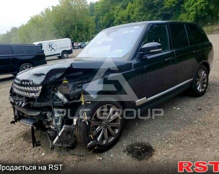 Черный Ленд Ровер Рендж Ровер, объемом двигателя 3 л и пробегом 170 тыс. км за 18000 $, фото 2 на Automoto.ua