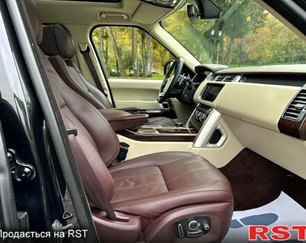 Черный Ленд Ровер Рендж Ровер, объемом двигателя 5 л и пробегом 162 тыс. км за 46999 $, фото 6 на Automoto.ua