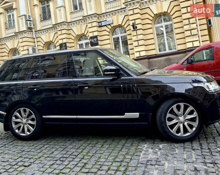 Черный Ленд Ровер Рендж Ровер, объемом двигателя 2.99 л и пробегом 156 тыс. км за 37444 $, фото 1 на Automoto.ua