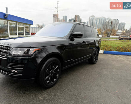 Черный Ленд Ровер Рендж Ровер, объемом двигателя 3 л и пробегом 210 тыс. км за 35800 $, фото 14 на Automoto.ua