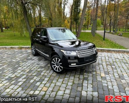 Черный Ленд Ровер Рендж Ровер, объемом двигателя 5 л и пробегом 162 тыс. км за 46999 $, фото 2 на Automoto.ua