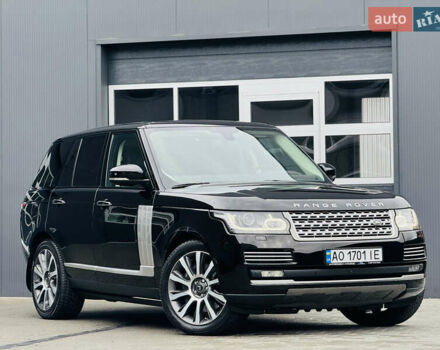 Черный Ленд Ровер Рендж Ровер, объемом двигателя 4.37 л и пробегом 188 тыс. км за 43000 $, фото 17 на Automoto.ua