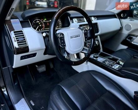 Чорний Ленд Ровер Рендж Ровер, об'ємом двигуна 4.37 л та пробігом 186 тис. км за 38500 $, фото 11 на Automoto.ua