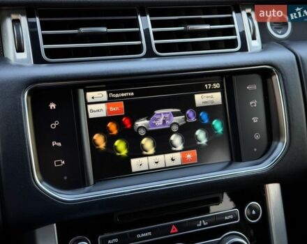 Черный Ленд Ровер Рендж Ровер, объемом двигателя 2.99 л и пробегом 240 тыс. км за 28500 $, фото 93 на Automoto.ua