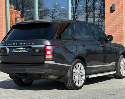 Черный Ленд Ровер Рендж Ровер, объемом двигателя 3 л и пробегом 145 тыс. км за 35500 $, фото 7 на Automoto.ua