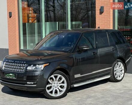 Чорний Ленд Ровер Рендж Ровер, об'ємом двигуна 2.99 л та пробігом 145 тис. км за 35500 $, фото 2 на Automoto.ua