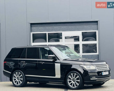 Черный Ленд Ровер Рендж Ровер, объемом двигателя 4.37 л и пробегом 188 тыс. км за 43000 $, фото 2 на Automoto.ua