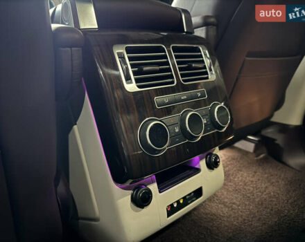 Черный Ленд Ровер Рендж Ровер, объемом двигателя 4.37 л и пробегом 188 тыс. км за 43000 $, фото 101 на Automoto.ua