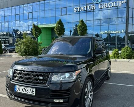 Чорний Ленд Ровер Рендж Ровер, об'ємом двигуна 5 л та пробігом 237 тис. км за 28500 $, фото 1 на Automoto.ua