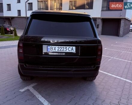 Черный Ленд Ровер Рендж Ровер, объемом двигателя 5 л и пробегом 185 тыс. км за 43000 $, фото 5 на Automoto.ua