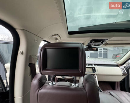 Черный Ленд Ровер Рендж Ровер, объемом двигателя 4.37 л и пробегом 188 тыс. км за 43000 $, фото 72 на Automoto.ua