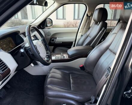 Чорний Ленд Ровер Рендж Ровер, об'ємом двигуна 3 л та пробігом 156 тис. км за 34500 $, фото 13 на Automoto.ua