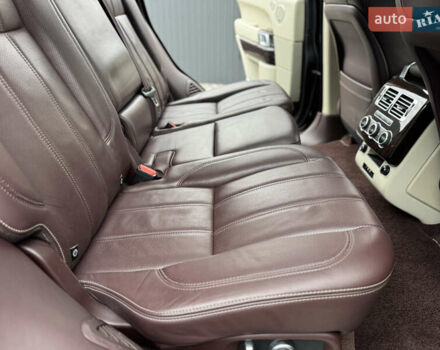 Черный Ленд Ровер Рендж Ровер, объемом двигателя 4.37 л и пробегом 188 тыс. км за 43000 $, фото 60 на Automoto.ua