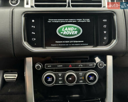 Черный Ленд Ровер Рендж Ровер, объемом двигателя 5 л и пробегом 134 тыс. км за 49999 $, фото 8 на Automoto.ua