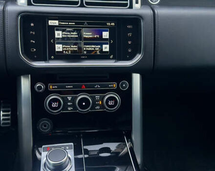 Черный Ленд Ровер Рендж Ровер, объемом двигателя 4.37 л и пробегом 220 тыс. км за 47000 $, фото 18 на Automoto.ua