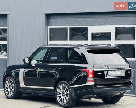 Черный Ленд Ровер Рендж Ровер, объемом двигателя 4.37 л и пробегом 188 тыс. км за 43000 $, фото 18 на Automoto.ua