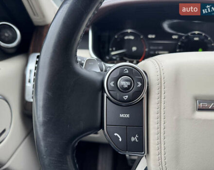 Черный Ленд Ровер Рендж Ровер, объемом двигателя 4.37 л и пробегом 188 тыс. км за 43000 $, фото 35 на Automoto.ua