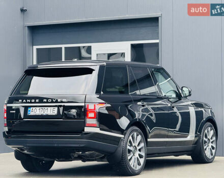 Черный Ленд Ровер Рендж Ровер, объемом двигателя 4.37 л и пробегом 188 тыс. км за 43000 $, фото 31 на Automoto.ua