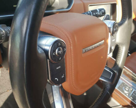 Черный Ленд Ровер Рендж Ровер, объемом двигателя 3 л и пробегом 46 тыс. км за 55000 $, фото 11 на Automoto.ua