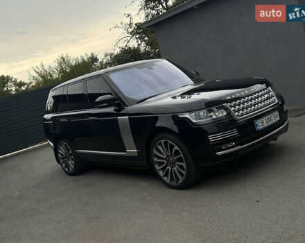 Черный Ленд Ровер Рендж Ровер, объемом двигателя 5 л и пробегом 134 тыс. км за 49999 $, фото 3 на Automoto.ua