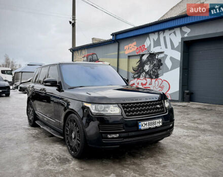 Черный Ленд Ровер Рендж Ровер, объемом двигателя 4.37 л и пробегом 198 тыс. км за 38999 $, фото 13 на Automoto.ua