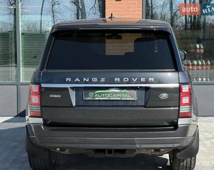 Черный Ленд Ровер Рендж Ровер, объемом двигателя 2.99 л и пробегом 145 тыс. км за 35500 $, фото 10 на Automoto.ua