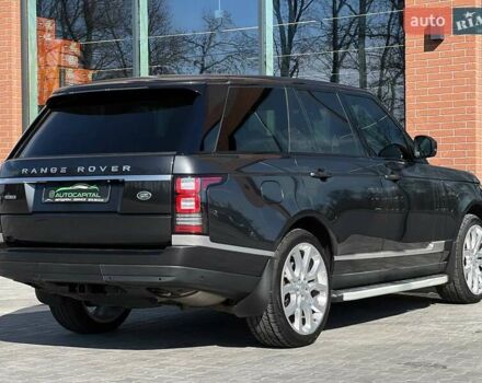 Черный Ленд Ровер Рендж Ровер, объемом двигателя 2.99 л и пробегом 145 тыс. км за 35500 $, фото 11 на Automoto.ua