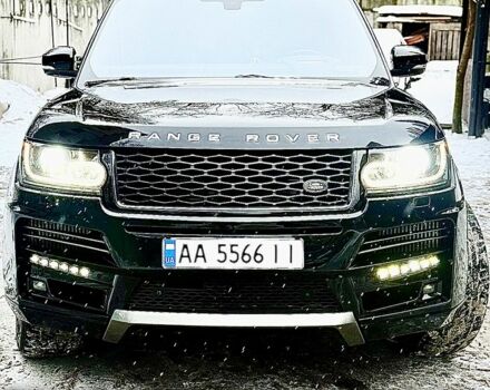 Черный Ленд Ровер Рендж Ровер, объемом двигателя 4.4 л и пробегом 224 тыс. км за 45000 $, фото 4 на Automoto.ua