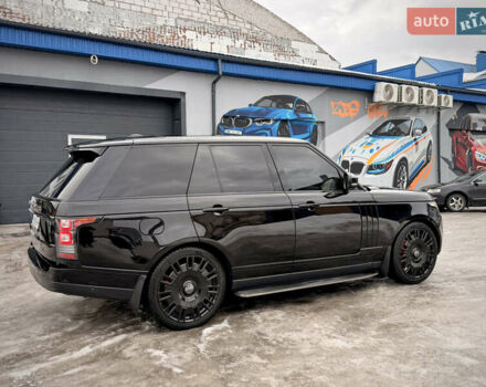 Черный Ленд Ровер Рендж Ровер, объемом двигателя 4.37 л и пробегом 198 тыс. км за 38999 $, фото 12 на Automoto.ua